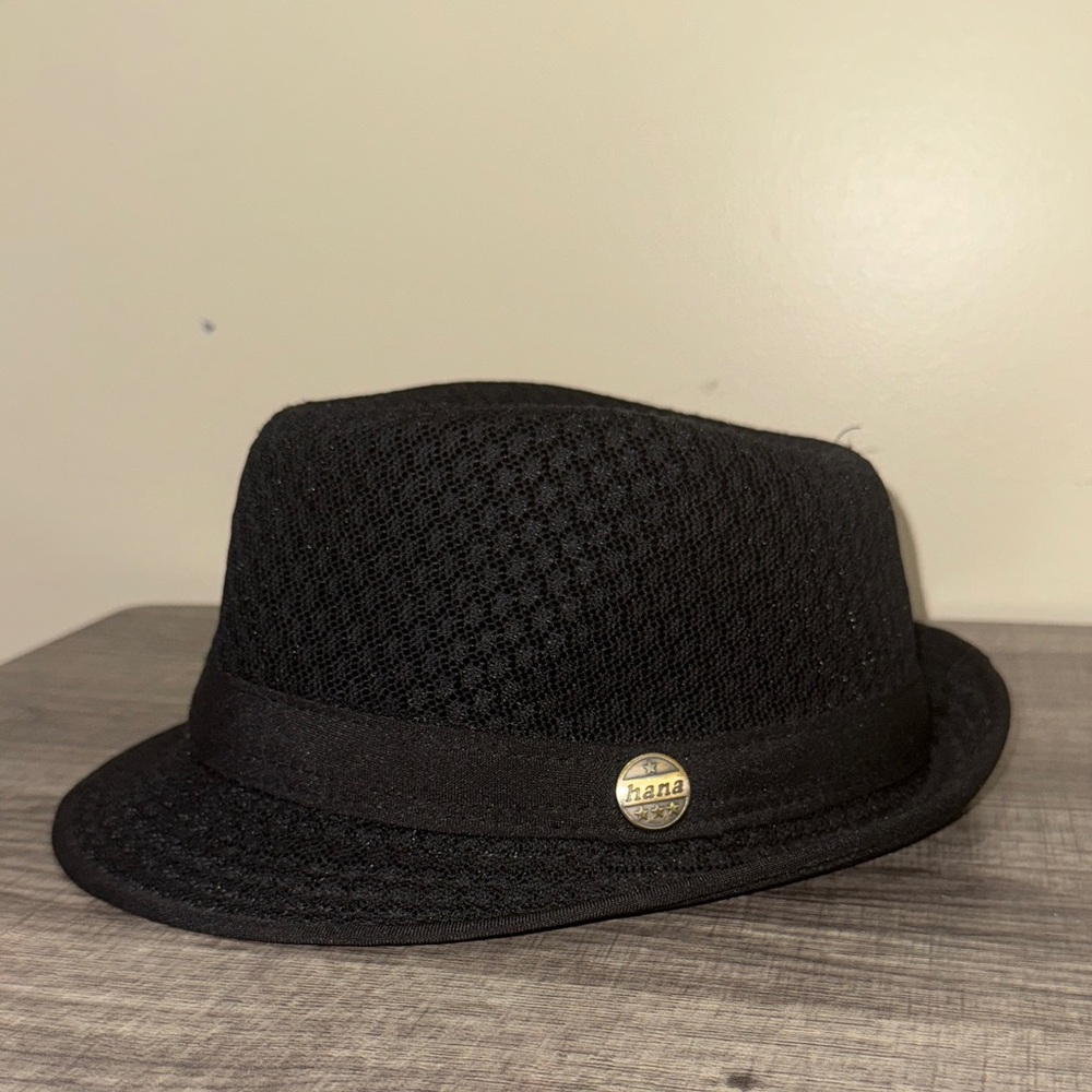 Kids Black Fedora Hat